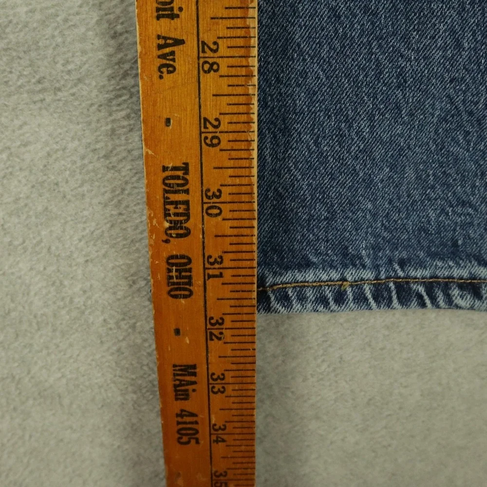 Levi's 541 Jeans Mens 36x34 Athletic Taper 5-Pocket‎ Flex Distressed Denim Blue